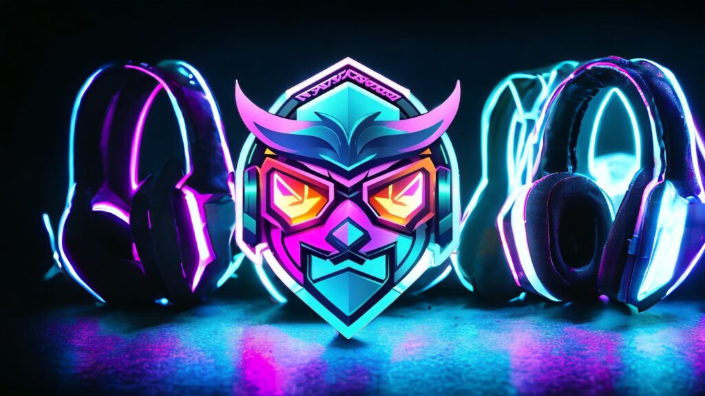 Glowgamer cascos gamer con led