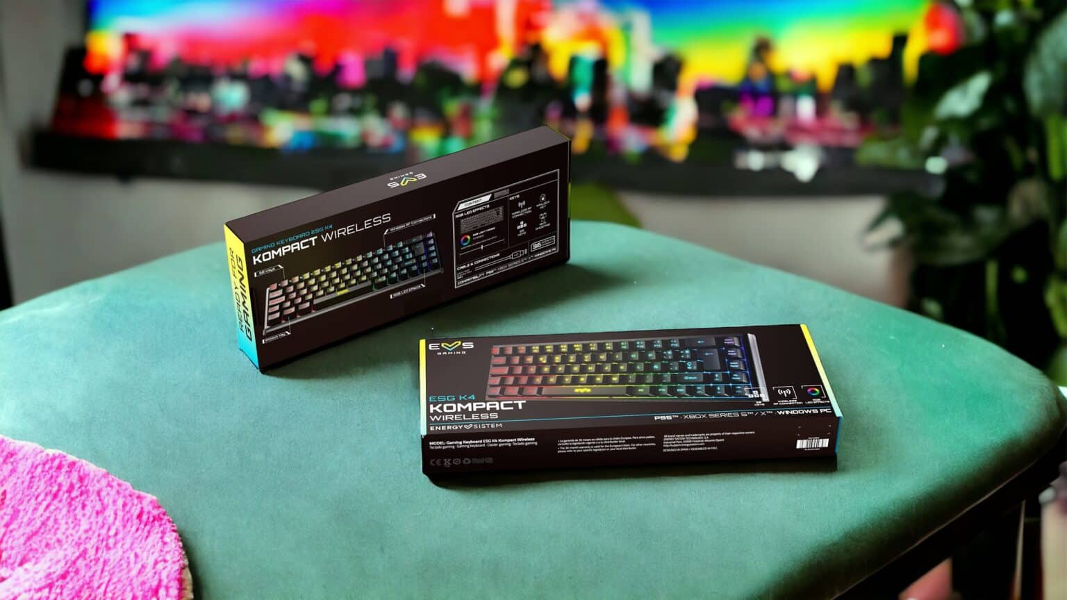 Gaming Keyboard ESG K4 KOMPACT-WIRELESS