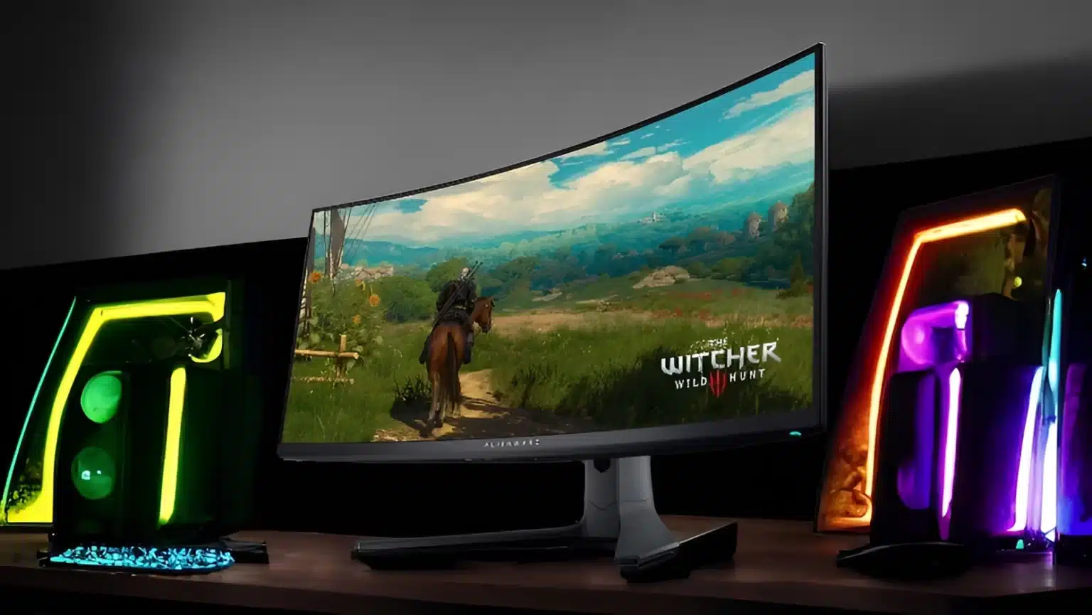Monitor curvo Alienware 34 QD-OLED para juegos - AW3423DWF