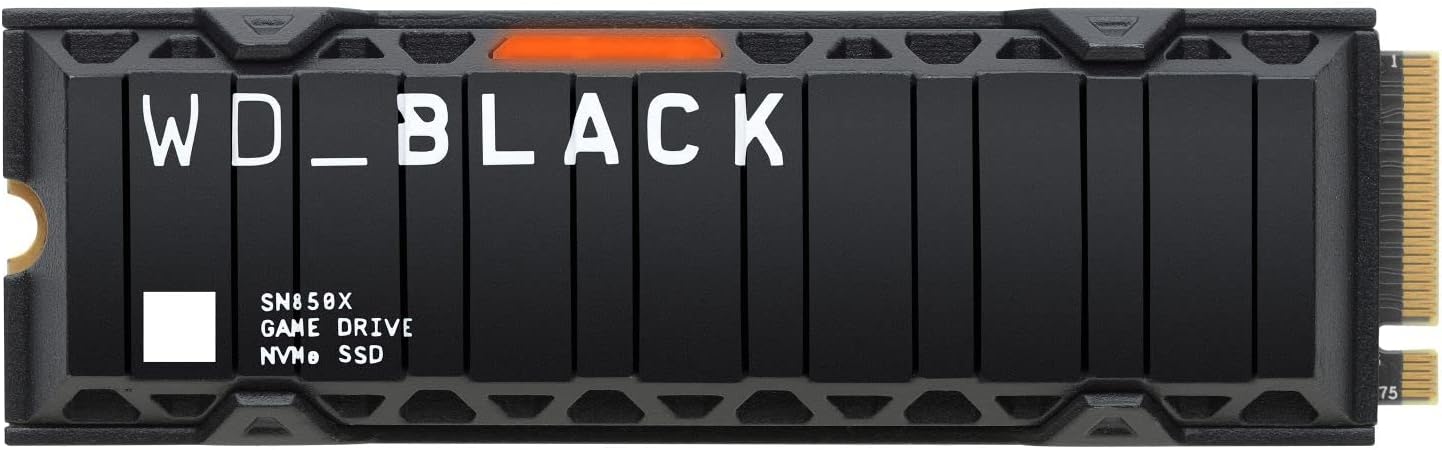 WD BLACK 2TB SN850X M.2 2280 Game Drive PCIe Gen4 NVMe hasta 7300 MB/s