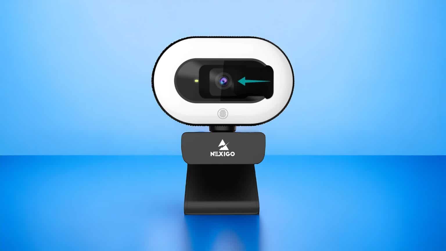 webcam con led
