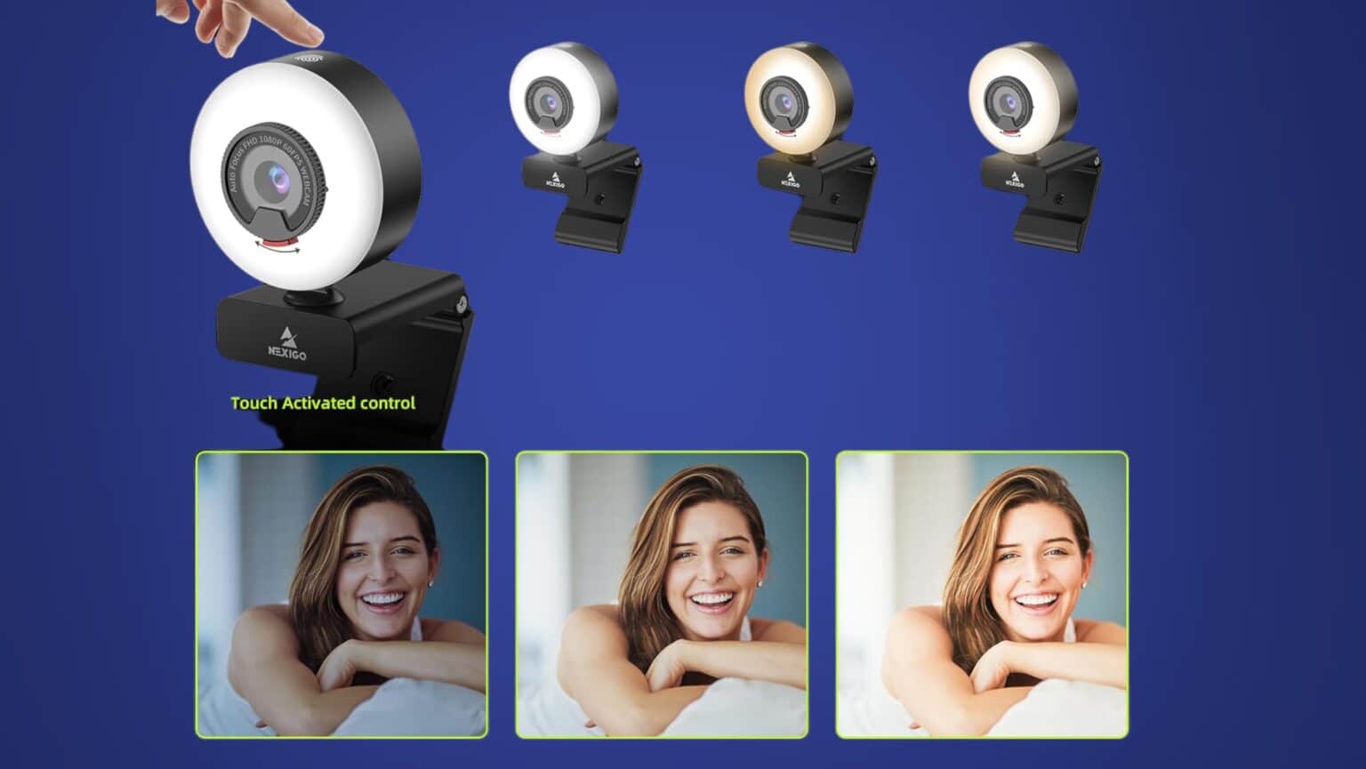 Streaming Webcam con Led Nexigo
