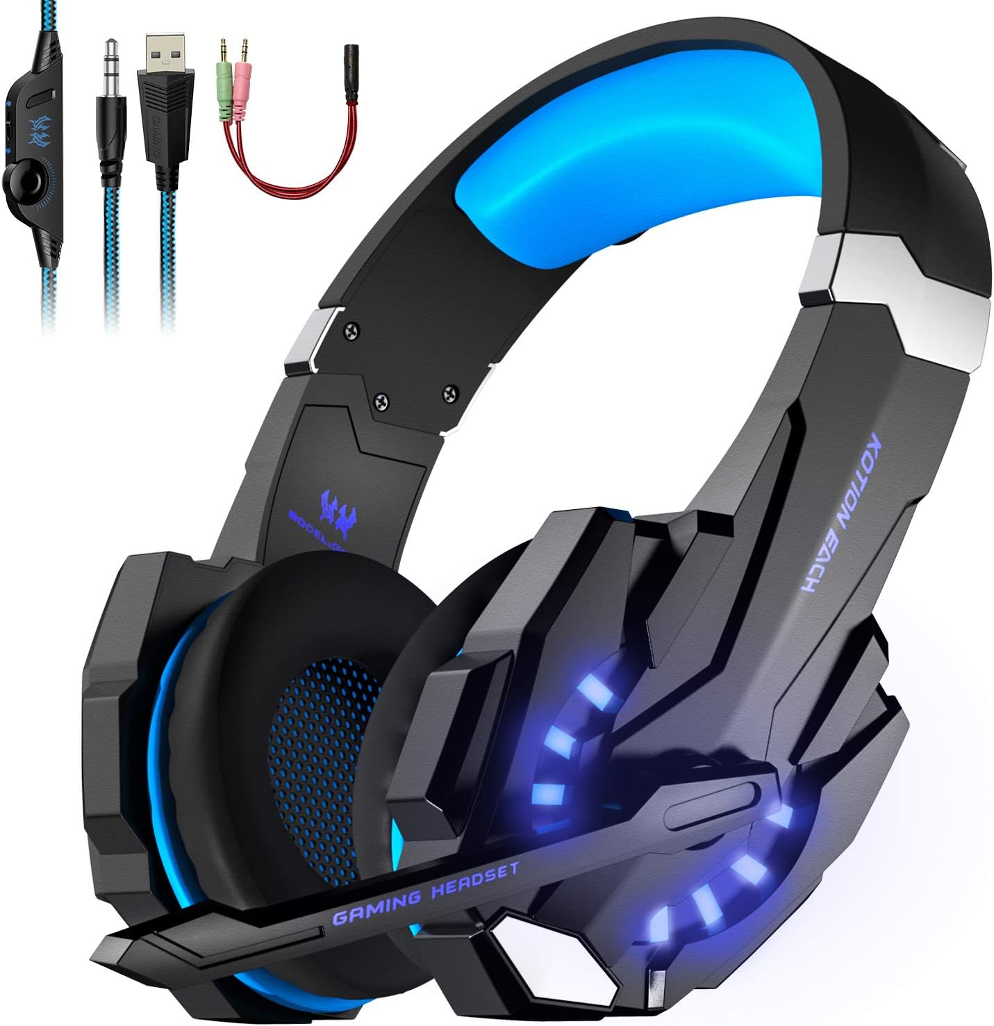 Auriculares Gamer G9000: Calidad de Sonido y Comodidad Inigualables