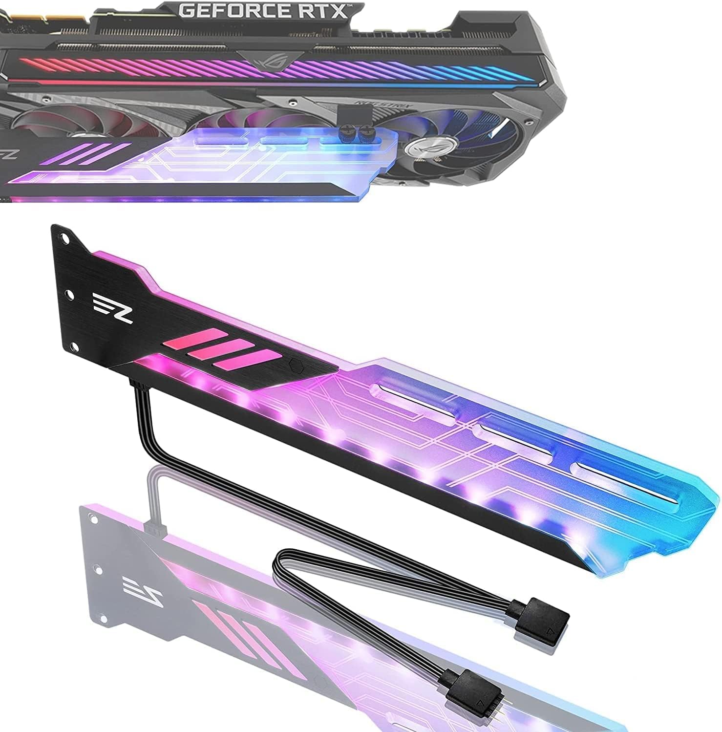 Reseña del Producto: Soporte para Tarjetas Gráficas RGB EZDIY-FAB Sync-309-1