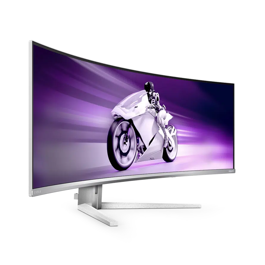 Monitor panorámico Evnia del catálogo de GlowUpGamer