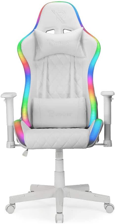 5. Ranqer Halo RGB/LED Silla de Gaming | Con Iluminación LED RGB
