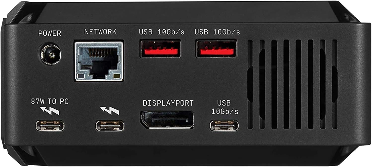 WD BLACK D50 SSD Game Dock 2TB - Thunderbolt 3 y RGB