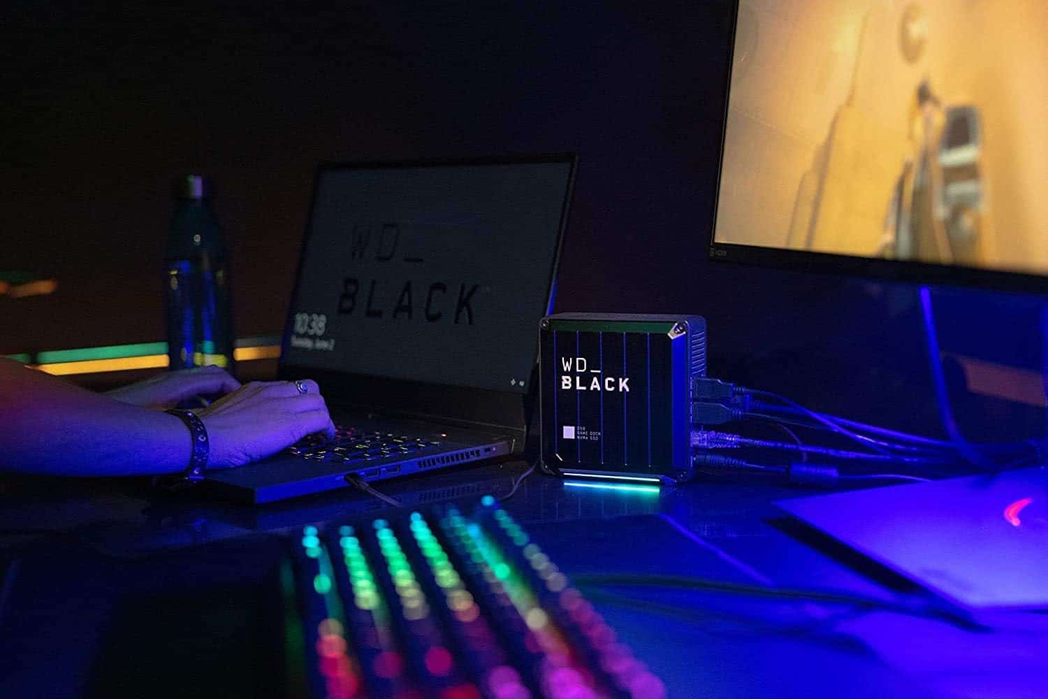 WD BLACK D50 SSD Game Dock 2TB - Thunderbolt 3 y RGB