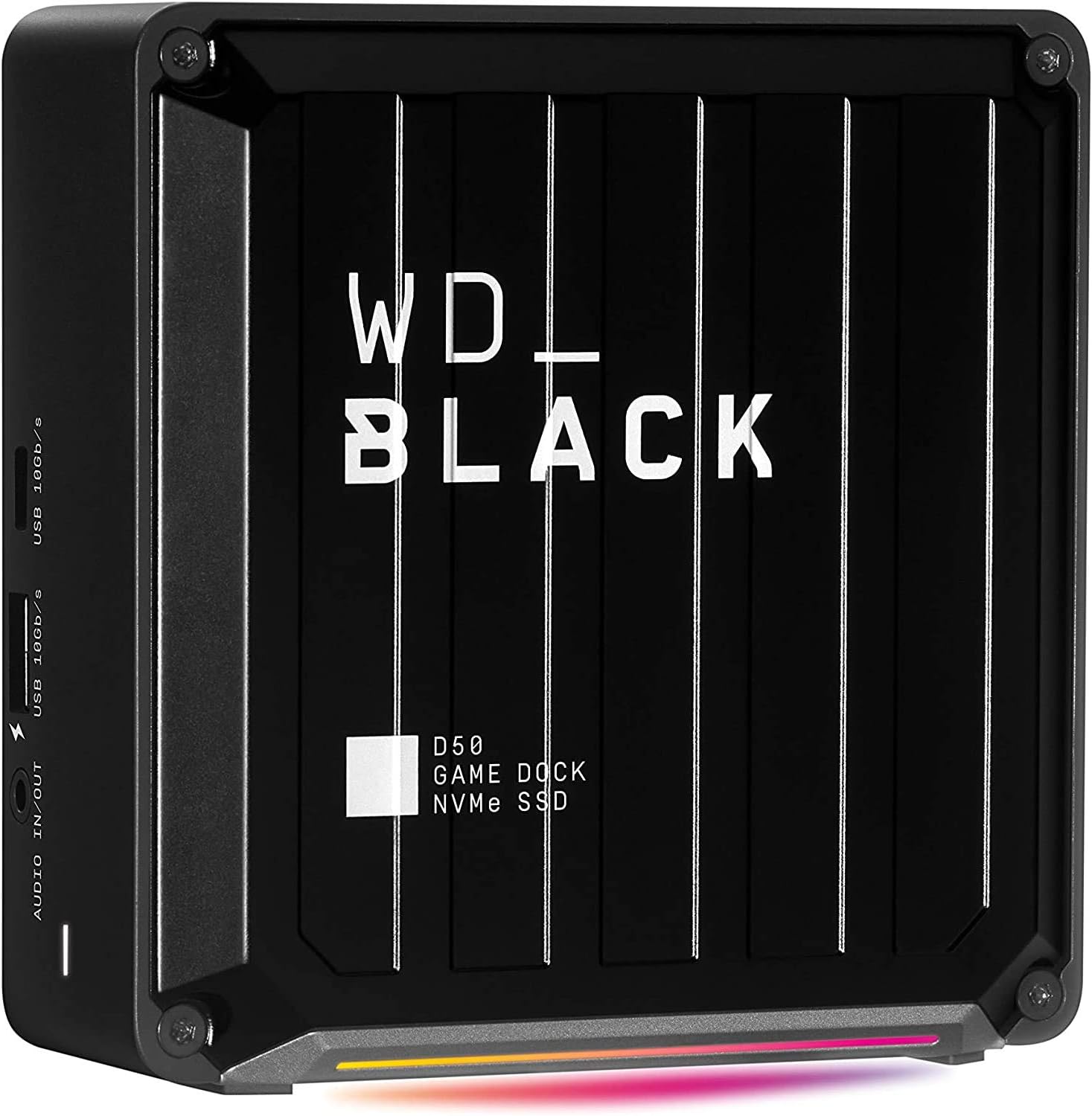 WD BLACK D50 SSD Game Dock 2TB - Thunderbolt 3 y RGB