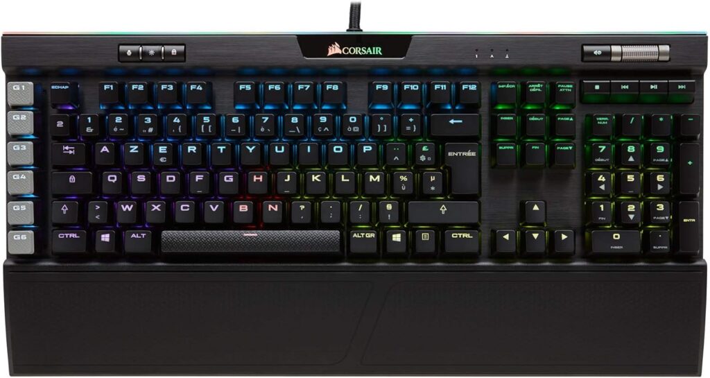 Clavier Corsair Gaming K95 RGB Platinum MX Brown