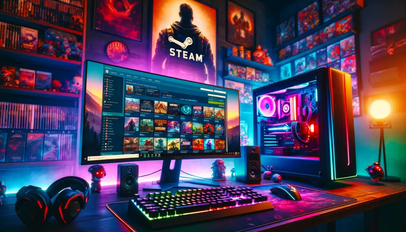 2. Steam: Tu Biblioteca de Juegos Centralizada