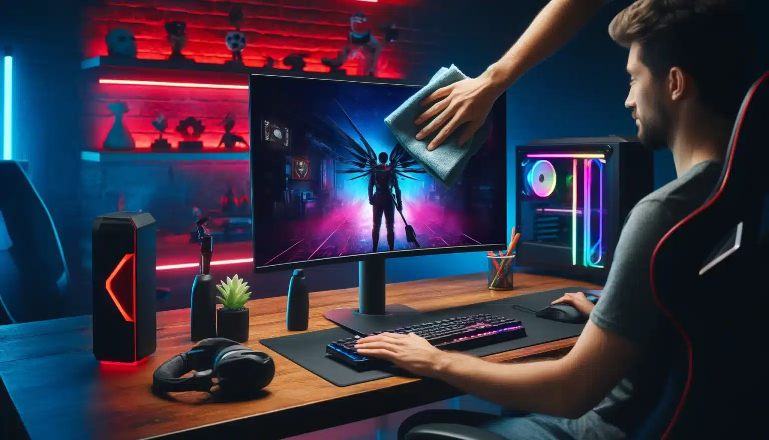 Guía Completa para Limpiar un Monitor Gamer