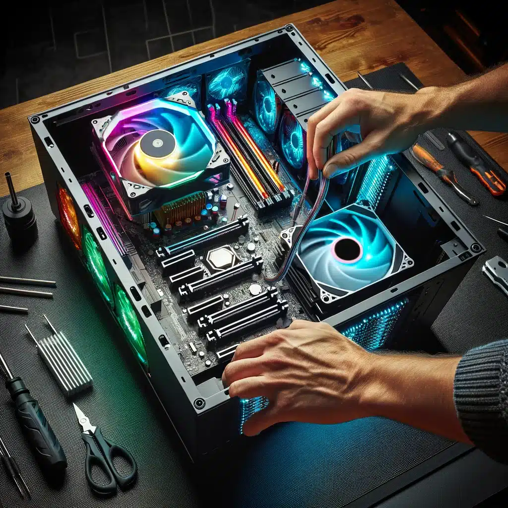 Construir tu propia PC gamer puede ser una experiencia muy gratificante. Aquí te presento una guía detallada paso a paso para montar tu PC gamer, acompañada de imágenes ilustrativas generadas para cada etapa del proceso.