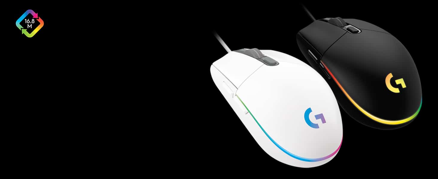 Ratón Gaming Logitech G203 LIGHTSYNC - Iluminación RGB Personalizable