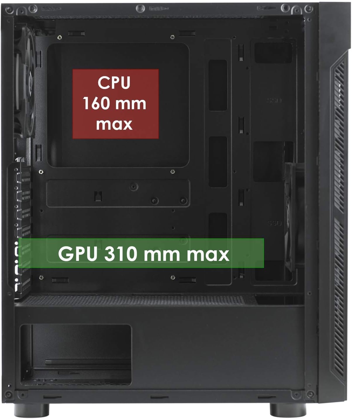 Caja PC Gamer Spartan EMPIRE GAMING
