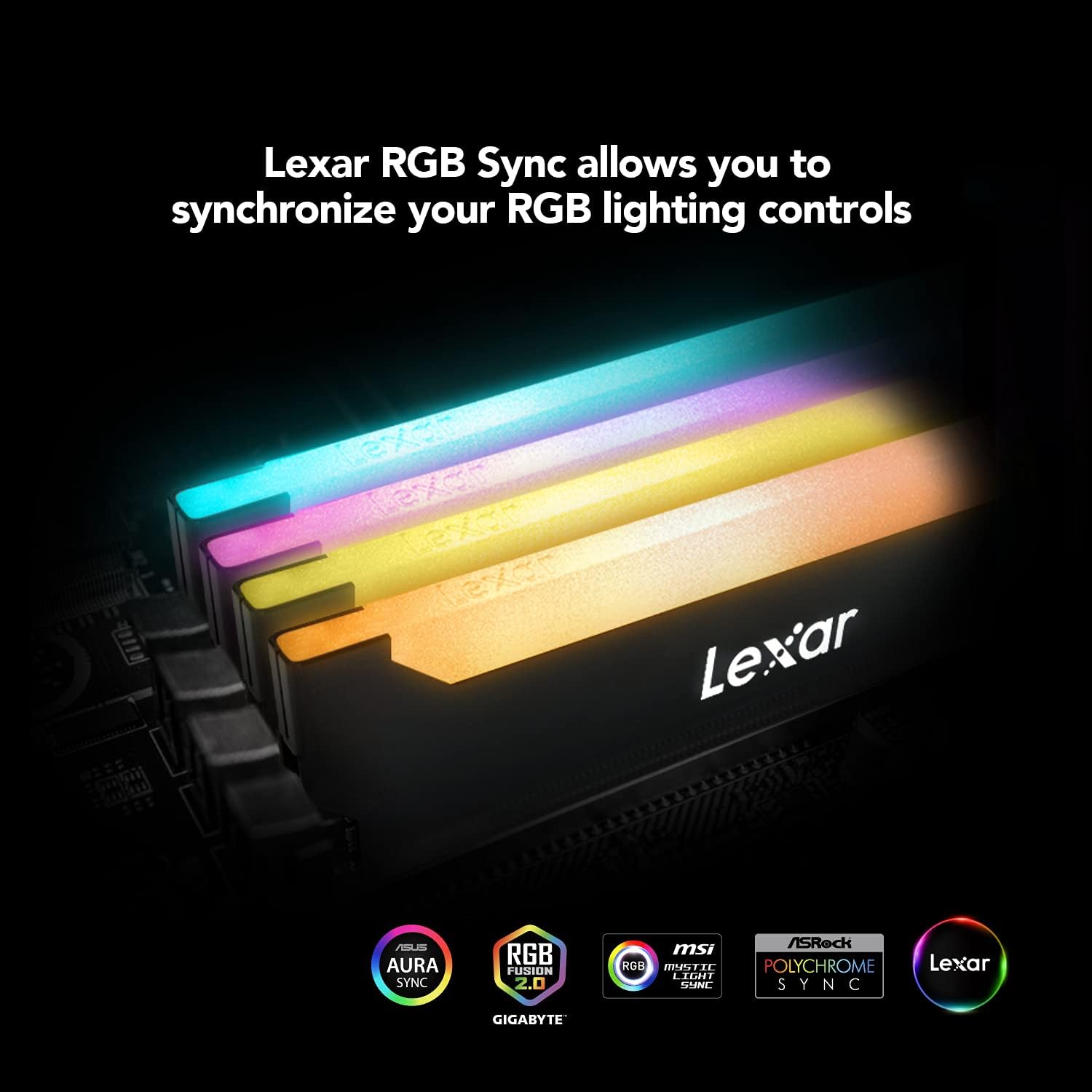 Lexar Hades RGB DDR4 32GB 3600 MHz: Memoria RAM de Alto Rendimiento para Gaming y PCs de Sobremesa