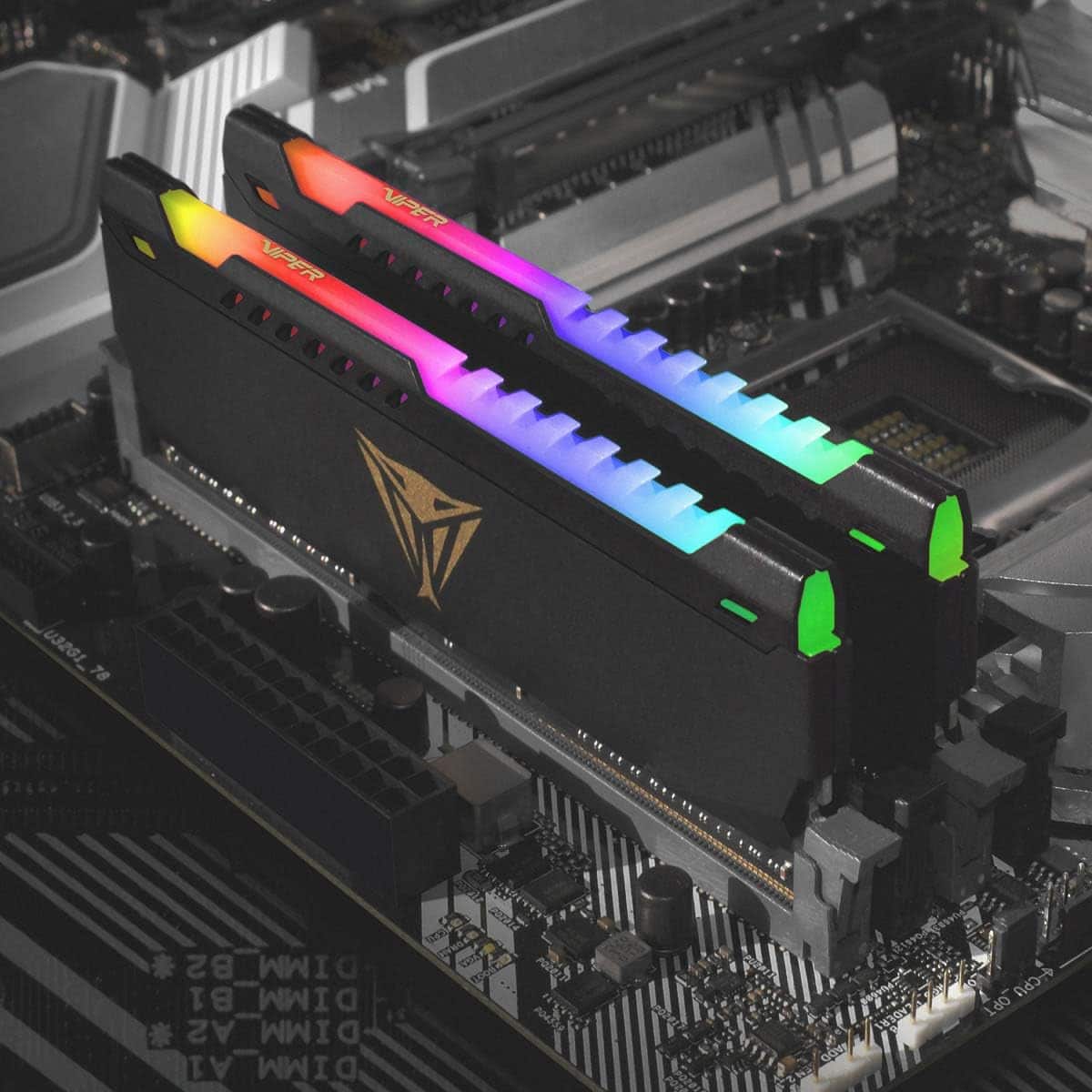 Memoria Ram Led Patriot Viper Steel DDR4 3200 MHz 16GB RGB