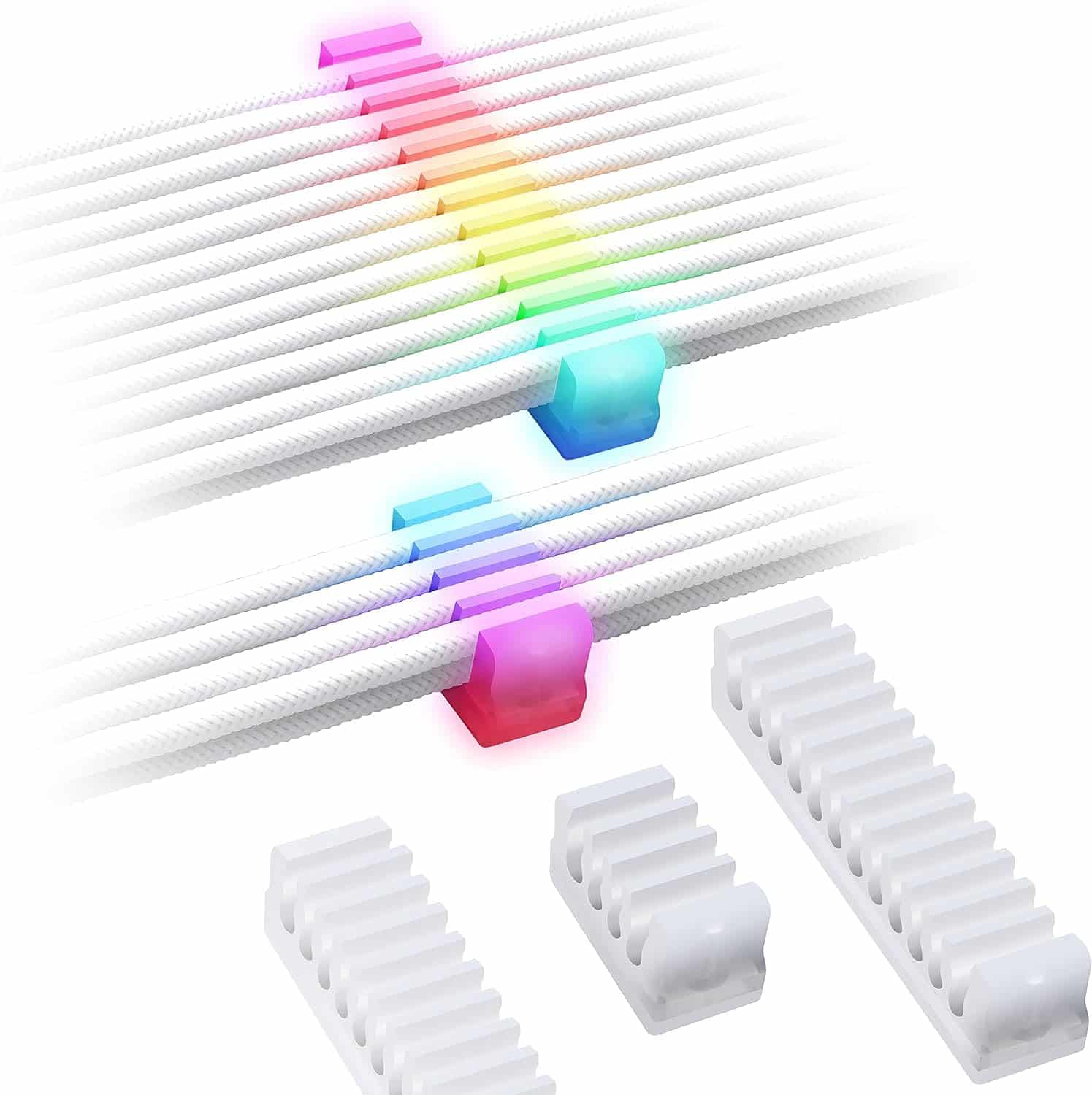 ¡Transforma tu PC con los Peines de Cable RGB de EZDIY-FAB y Lleva tu Gestión de Cables al Siguiente Nivel!
