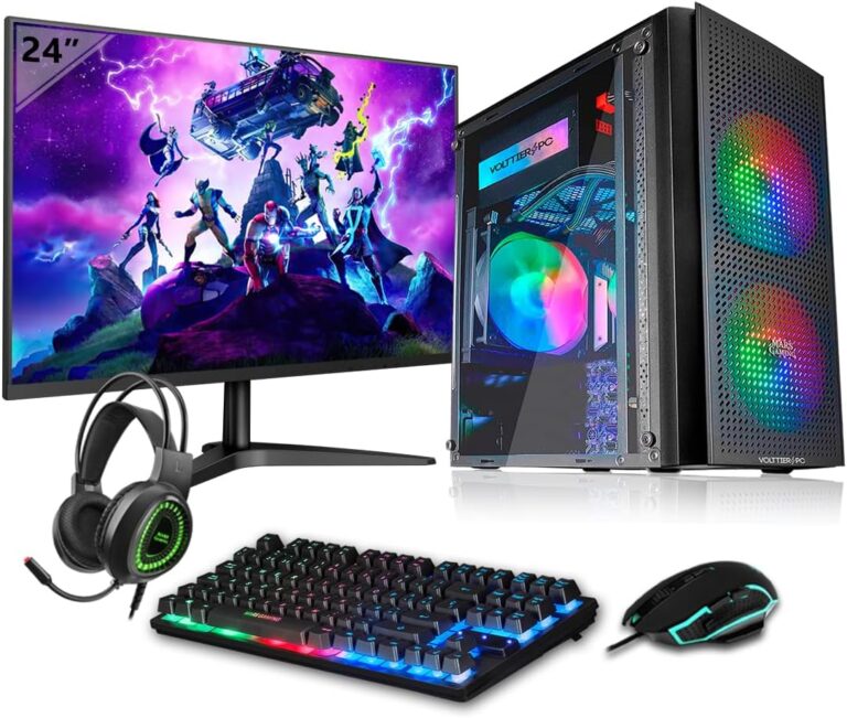 PC Gamer BARATO VolttierPC: Potencia Ryzen 3, LED RGB, y Completo