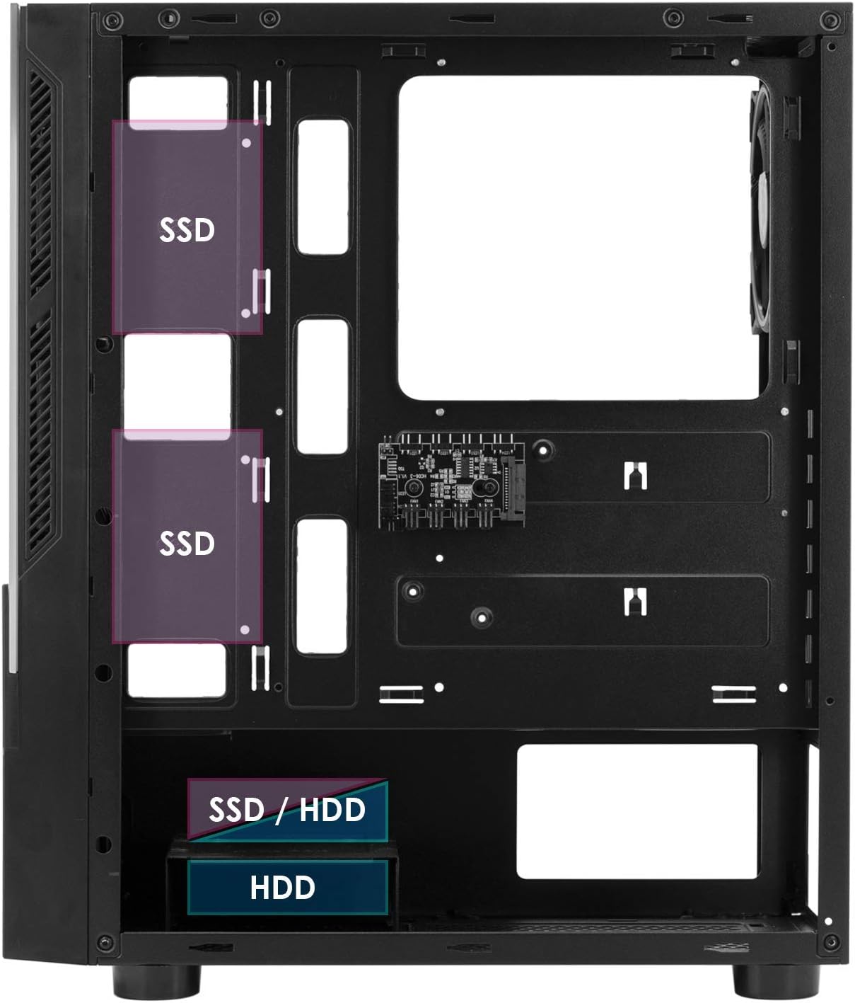 Caja PC Gamer Spartan EMPIRE GAMING