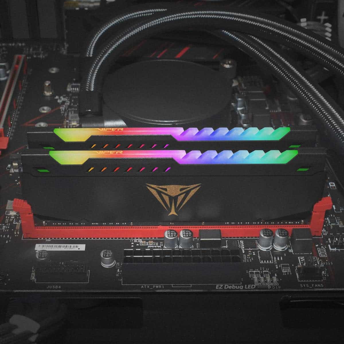 Memoria Ram Led Patriot Viper Steel DDR4 3200 MHz 16GB RGB