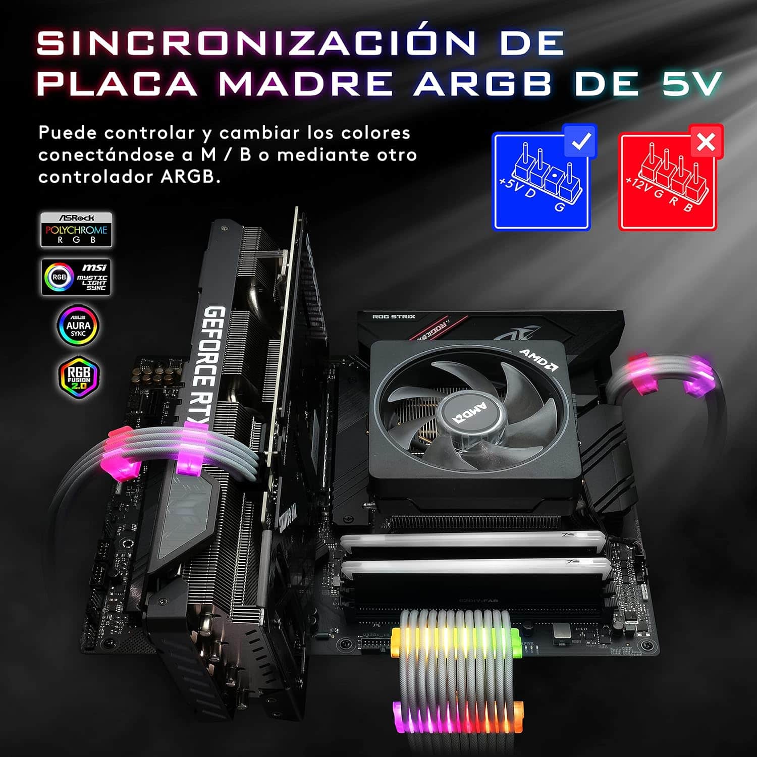¡Transforma tu PC con los Peines de Cable RGB de EZDIY-FAB y Lleva tu Gestión de Cables al Siguiente Nivel!