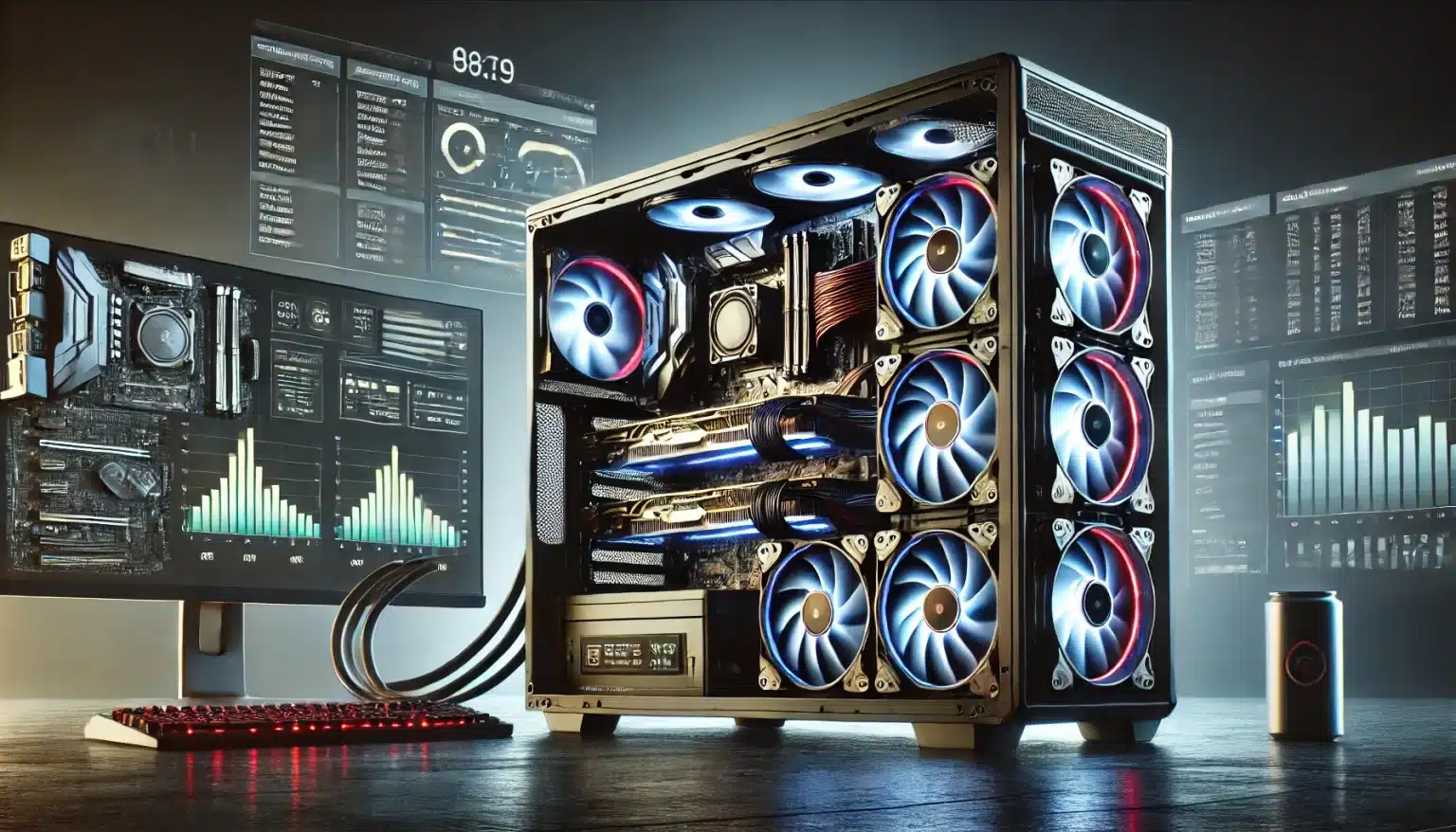 whowcasing setup gamer