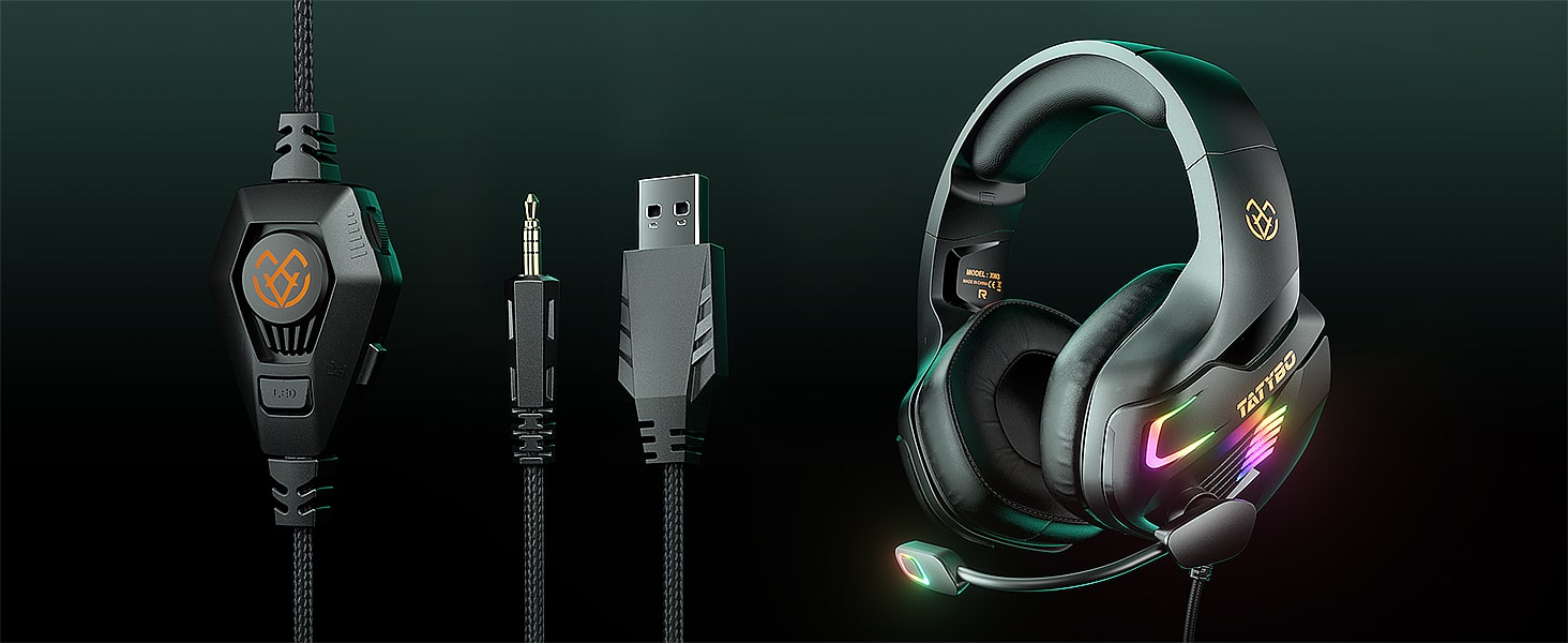 Auriculares Gaming Baratos Tatybo: Calidad Superior para PS4, PS5, Xbox, PC y Switch