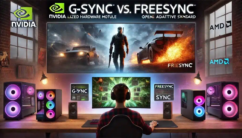 Monitores con tecnología G-Sync vs. FreeSync: ¿cuál elegir?