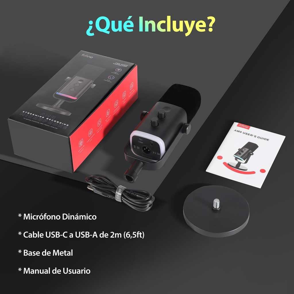 Reseña exhaustiva del FIFINE XLR Streaming Micrófono Dinámico de Podcast para Gamers y Creadores de Contenido