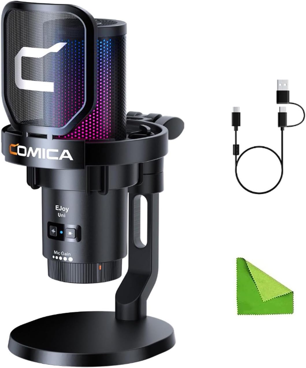 🎤 Análisis del Micrófono COMICA EJoy Uni (D): Una Herramienta Profesional para el Gaming, Podcasting y Grabación 🎮