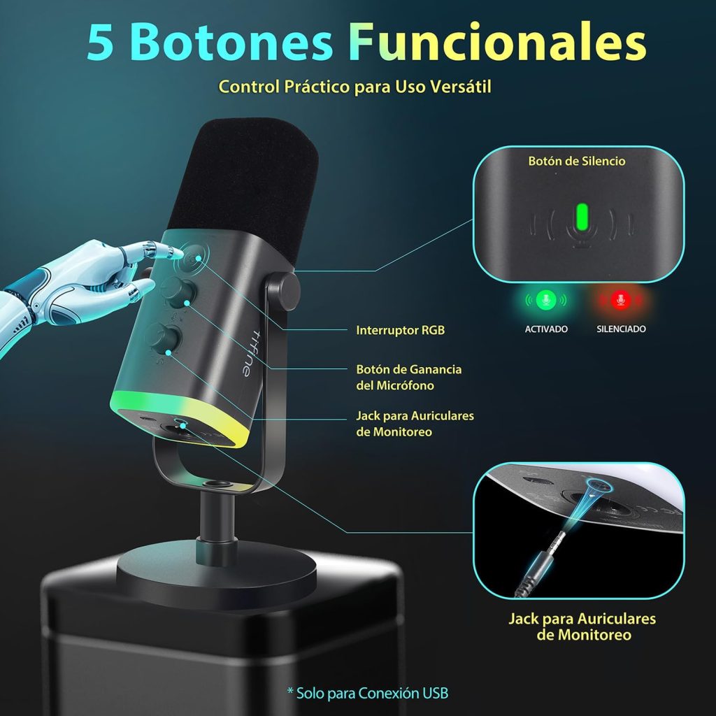 Reseña exhaustiva del FIFINE XLR Streaming Micrófono Dinámico de Podcast para Gamers y Creadores de Contenido