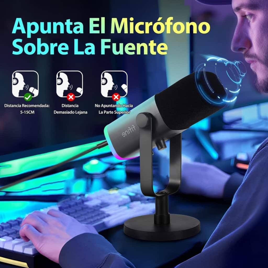Reseña exhaustiva del FIFINE XLR Streaming Micrófono Dinámico de Podcast para Gamers y Creadores de Contenido
