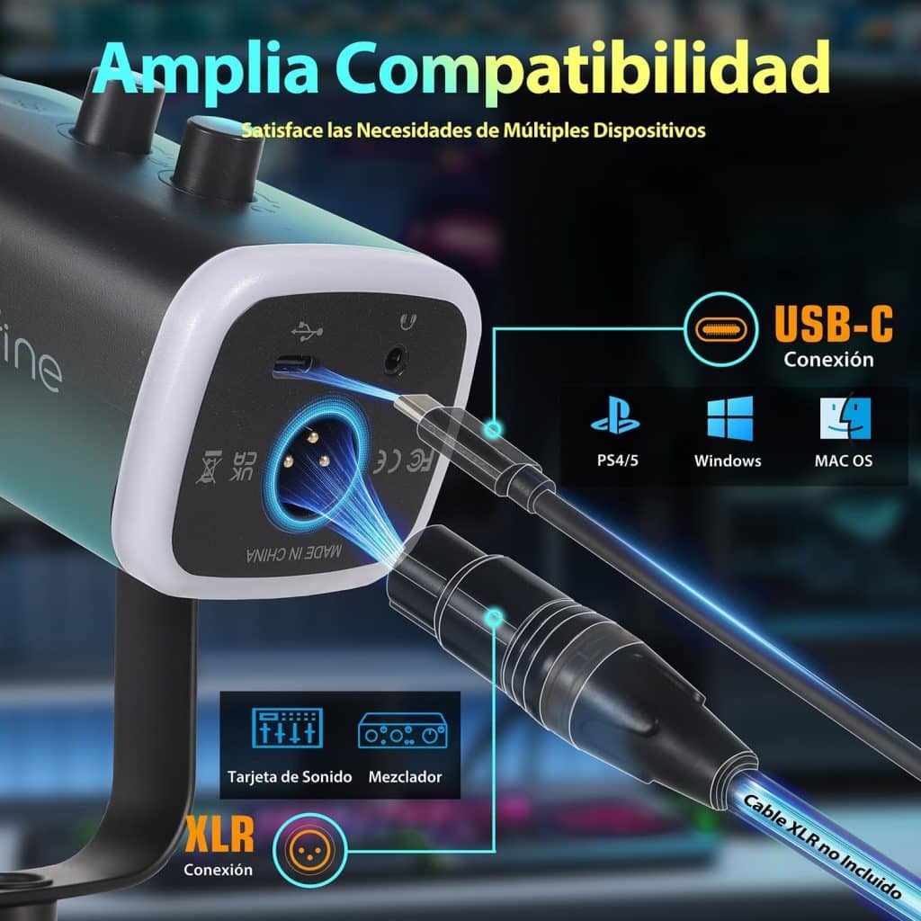 Reseña exhaustiva del FIFINE XLR Streaming Micrófono Dinámico de Podcast para Gamers y Creadores de Contenido