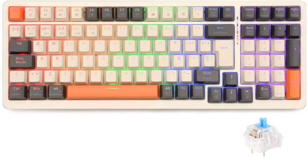 Reseña Detallada del Rii RK909 Teclado Mecánico Gaming 🎮⌨️