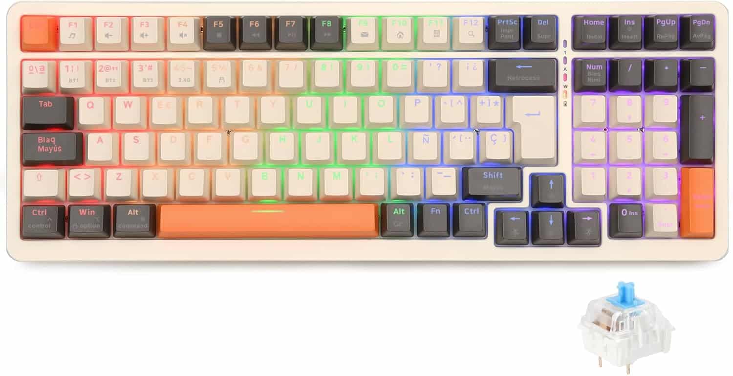 Reseña Detallada del Rii RK909 Teclado Mecánico Gaming 🎮⌨️