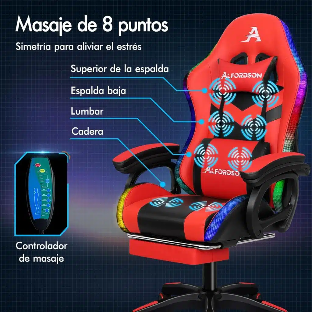 Otra vista de la silla ALFORDSON ilustrada