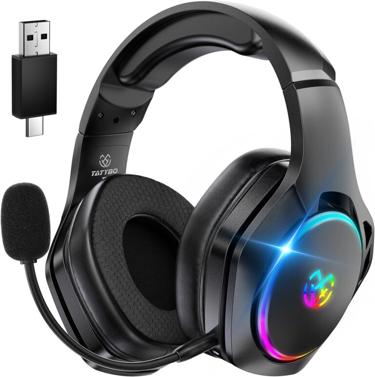 Reseña Completa: Tatybo Cascos Gaming Inalámbricos para PC/PS5/PS4