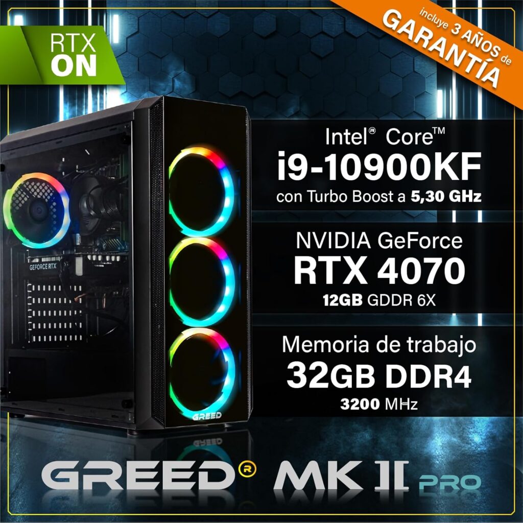 Elegir un PC gaming potente no es solo mirar la gráfica o el procesador. Se trata de encontrar un equilibrio entre rendimiento, calidad de componentes y posibilidades de actualización futura. El Greed® Mk2 Pro promete dominar este terreno, pero ¿qué tan cierto es eso?