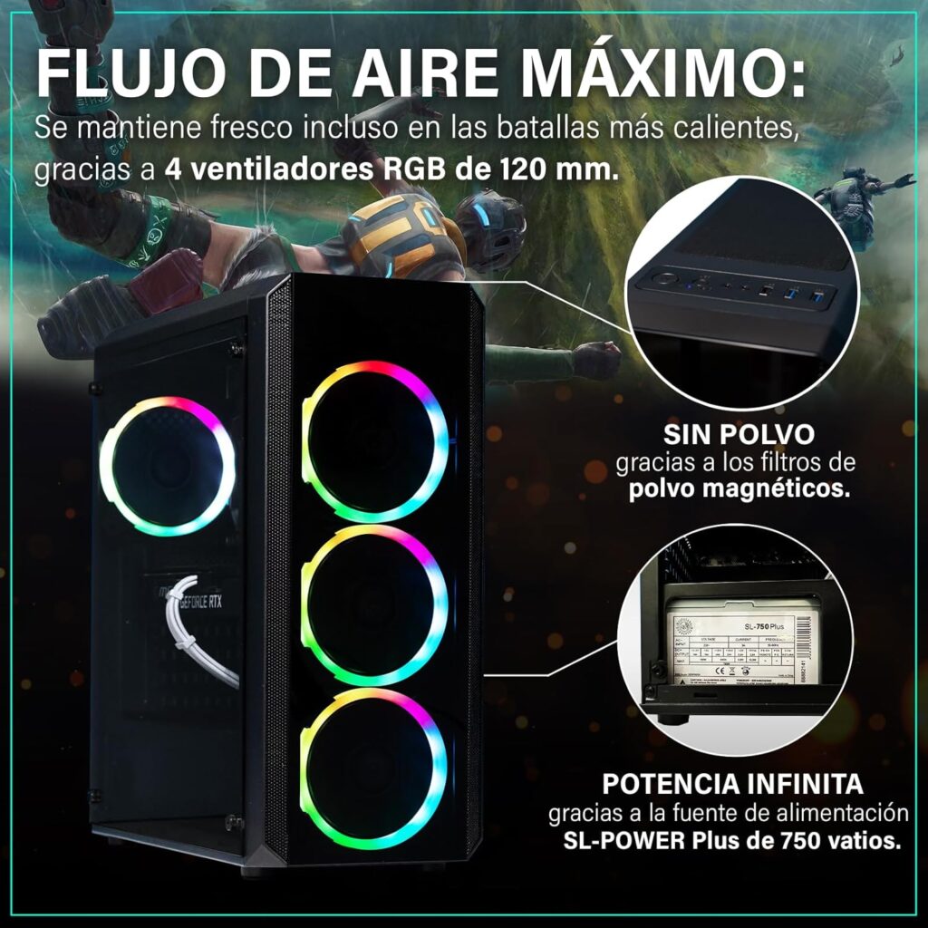 Elegir un PC gaming potente no es solo mirar la gráfica o el procesador. Se trata de encontrar un equilibrio entre rendimiento, calidad de componentes y posibilidades de actualización futura. El Greed® Mk2 Pro promete dominar este terreno, pero ¿qué tan cierto es eso?