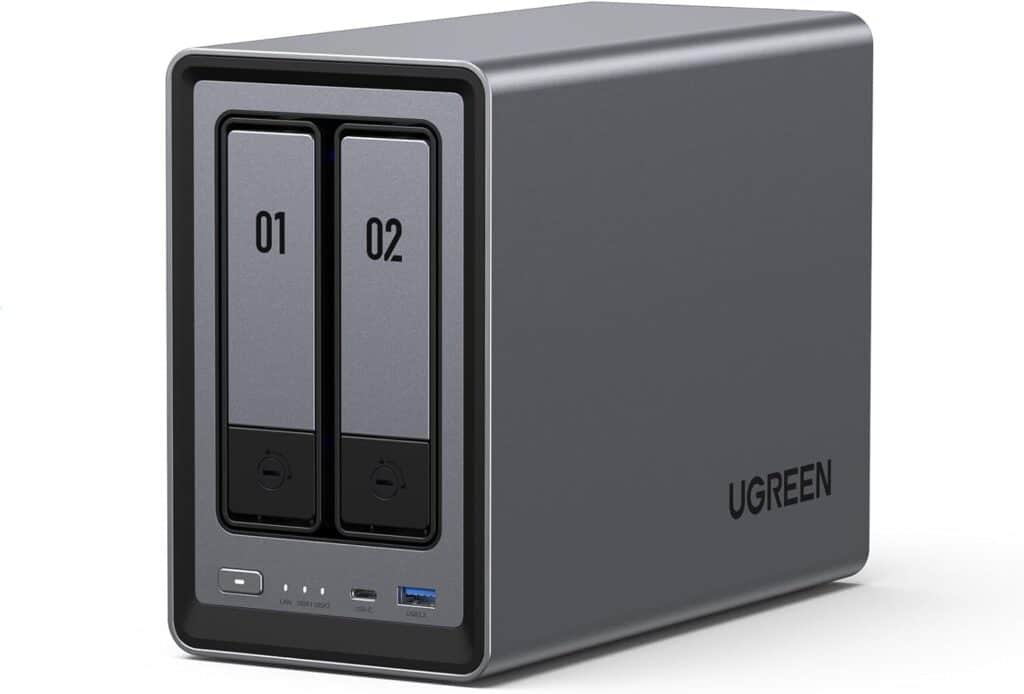 Servidor NAS UGREEN NASync DXP2800 de dos bahías, imagen de Amazon